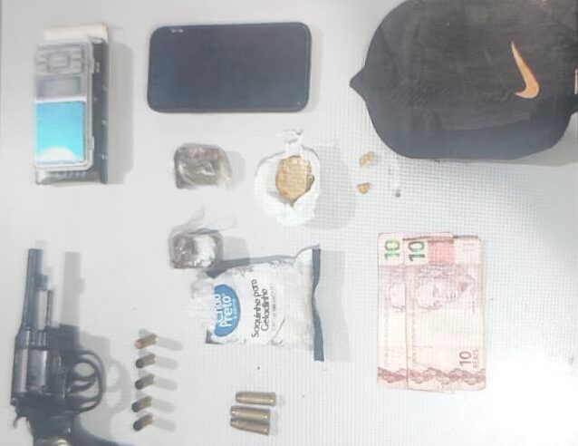 APÓS DISPAROS DE ARMA DE FOGO, DOIS HOMENS SÃO PRESOS ACUSADOS DE ENVOLVIMENTO COM O TRÁFICO EM GUAÍRA