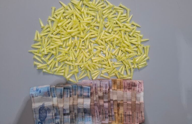 MULHER É PRESA EM GUAÍRA ACUSADA DE ENVOLVIMENTO COM O TRÁFICO DE DROGAS