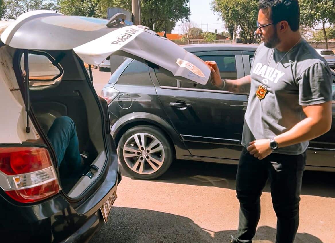 DDM GUAÍRA CUMPRE MANDADO DE PRISÃO PREVENTIVA CONTRA INVESTIGADO POR VIOLÊNCIA DOMÈSTICA