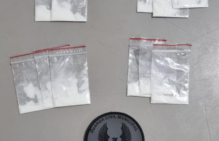 GCM PRENDE SUSPEITO DE ENVOLVIMENTO COM O TRÁFICO DE DROGAS NO MUTIRÃO 3 EM GUAÍRA