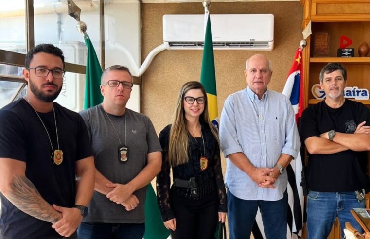 POLÍCIA CIVIL E PREFEITURA DISCUTEM MELHORIAS PARA A DELEGACIA DA MULHER DE GUAÍRA (SP)