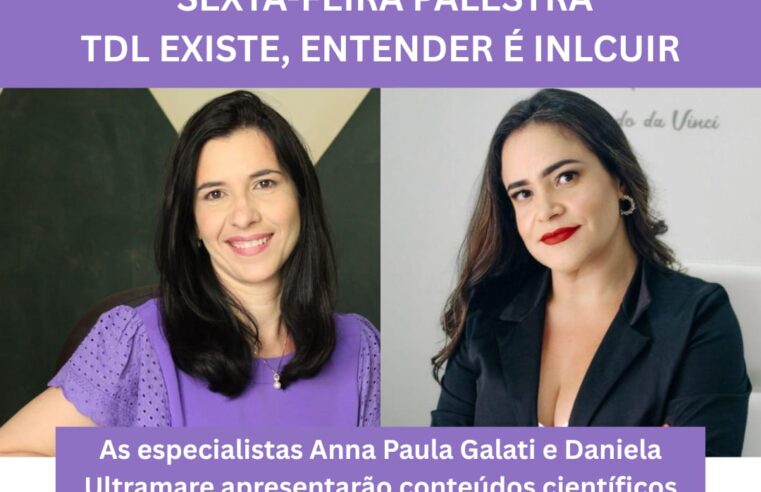 PALESTRA SOBRE TRANSTORNO DO DESENVOLVIMENTO DE LINGUAGEM PROMETE CONTRIBUIR COM PROFISSIONAIS DE GUAÍRA