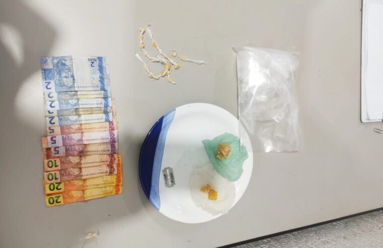 HOMEM É PRESO ACUSADO DE ENVOLVIMENTO COM O TRÁFI CO DE DROGAS EM GUAÍRA