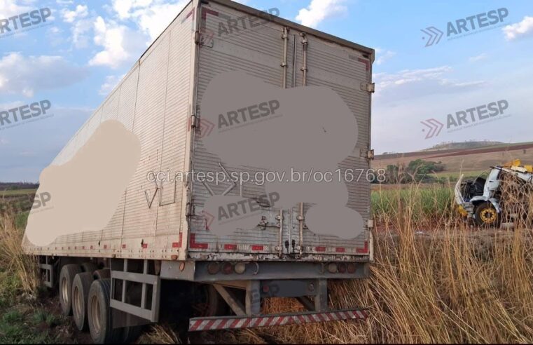 REGIÃO: CAMINHONEIRO PERDE A VIDA EM ACIDENTE NA ANHANGUERA EM IGARAPAVA (SP)