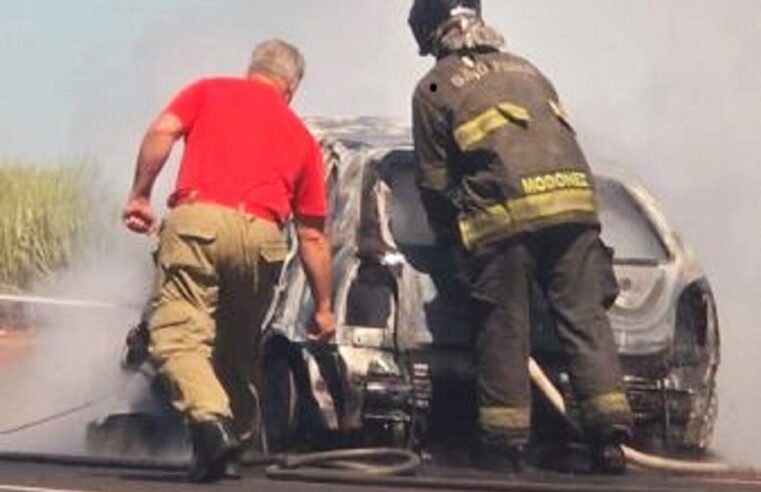 REGIÃO: CONDUTOR FICA FERIDO EM ACIDENTE NA RODOVIA ASSIS CHATEAUBRIAND