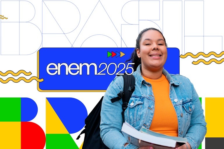 ENEM 2025: CANDIDATOS JÁ PODEM CONFERIR LOCAIS, DATA E HORA DE APLICAÇÃO DAS PROVAS