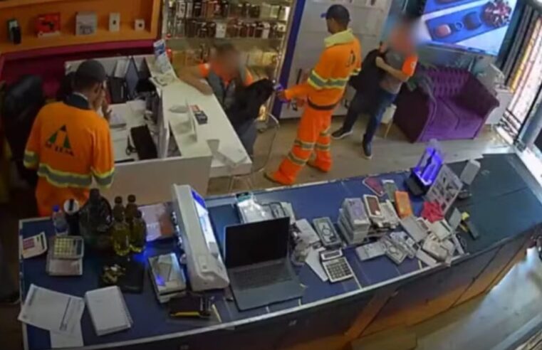 LOJA É ALVO DE BANDIDOS PELA TERCEIRA VEZ EM MENOS DE 60 DIAS EM IPUÃ (SP)