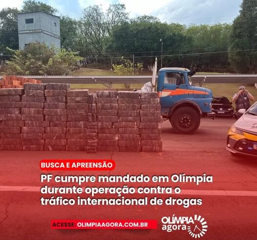 EM OLÍMPIA, POLÍCIA FEDERAL REALIZA OPERAÇÃO CONTRA QUADRILHA QUE USA AVIÕES PARA O TRÁFICO