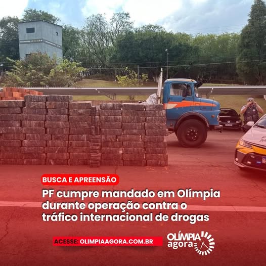 EM OLÍMPIA, POLÍCIA FEDERAL REALIZA OPERAÇÃO CONTRA QUADRILHA QUE USA AVIÕES PARA O TRÁFICO