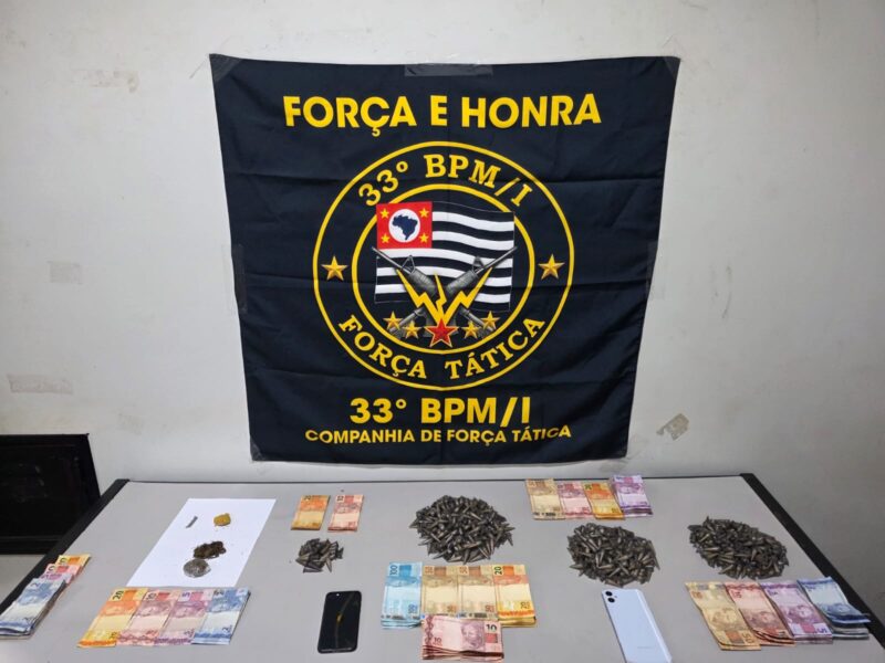 POLÍCIA MILITAR PRENDE SEIS DURANTE OPERAÇÃO DE COMBATE AO TRÁFICO EM BARRETOS