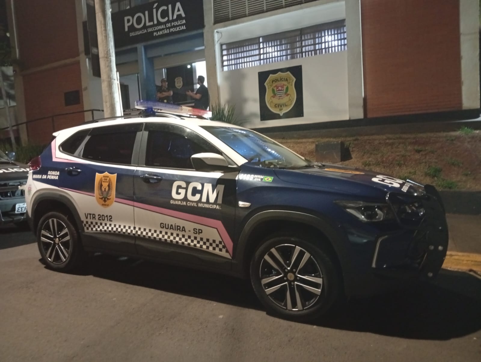 GCM PRENDE SUSPEITO DE VIOLÊNCIA DOMÉSTICA EM GUAÍRA. MULHER FOI FERIDA A GOLPES DE FACA