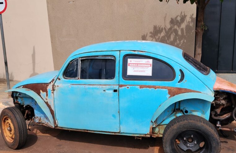 PREFEITURA DE GUAÍRA INTENSIFICA OPERAÇÃO CONTRA VEÍCULOS ABANDONADOS NAS VIAS PÚBLICAS