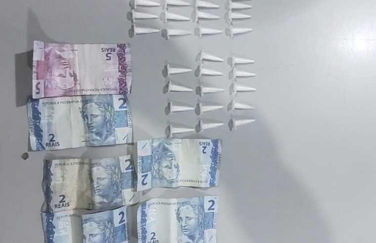 MENOR É APREENDIDO COM DROGAS EM GUAÍRA