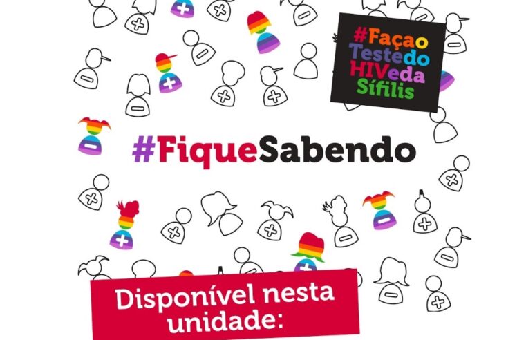 GUAÍRA PARTICIPA DO FIQUE SABENDO 2025. ESSA É A 18ª CAMPANHA ESTADUAL DE TESTAGEM DO HIV E SÍFILIS