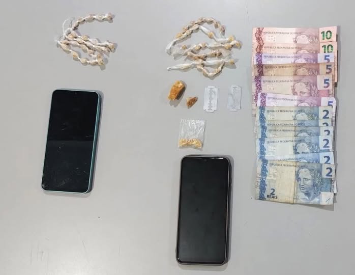 TRIO É DETIDO SUSPEITO DE ENVOLVIMENTO COM O TRÁFICO EM GUAÍRA