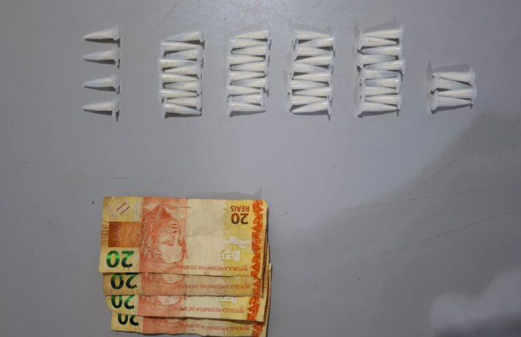 ADOLESCENTE É APREENDIDO POR SUSPEITA DE ENVOLVIMENTO COM O TRÁFICO EM GUAÍRA