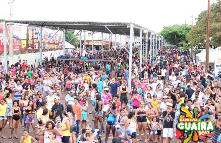 SEM CARNAVAL EM 2026 EM GUAÍRA, EM PESQUISA POPULAÇÃO ESCOLHE SHOWS GRATUITOS NA FESTA DO PEÃO, DIZ PREFEITURA