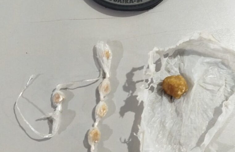 GUARDA CIVIL MUNICIPAL REGISTRA OCORRÊNCIA DE TRÁFICO NO CENTRO DE GUAÍRA