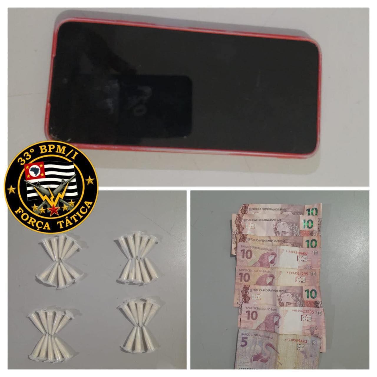 HOMEM É PRESO EM GUAÍRA ACUSADO DE ENVOLVIMENTO COM O TRÁFICO DE DROGAS