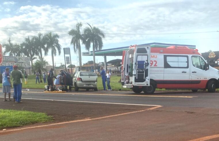 REGIÃO: VEÍCULOS SE ENVOLVEM EM ACIDENTE NO TREVO DE SÃO BENEDITO NESTA MANHÃ DE SEXTA-FEIRA (12)