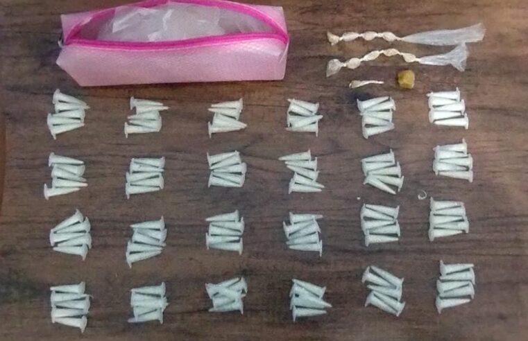 POLÍCIA MILITAR REALIZA PRISÃO DE SUSPEITO DE ENVOLVIMENT OCOM O TRÁFICO EM GUAÍRA