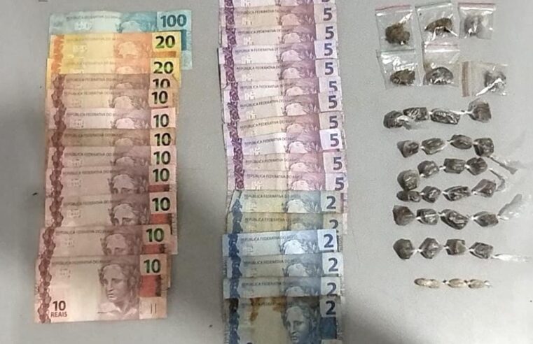 HOMEM É PRESO NA VILA APARECIDA EM GUAÍRA ACUSADO DE ENVOLVIMENTO COM O TRÁFICO