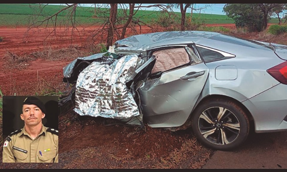 COMANDANTE DA POLÍCIA MILITAR DE PLANURA (MG) MORRE EM GRAVE ACIDENTE QUE DEIXOU DUAS VÍTIMAS FATAIS