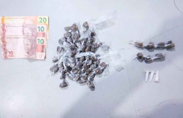 HOMEM É PRESO ACUSADO DE ENVOLVIMENTO COM O TRÁFICO DE DROGAS EM GUAÍRA