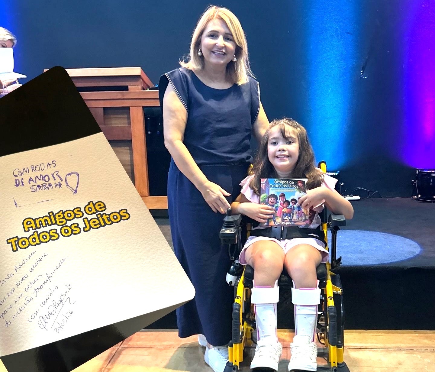 VEREADORA MARIA ADRIANA PARTICIPA DE EVENTO SOBRE INCLUSÃO SOCIAL PROMOVIDO PELA INGREJA COMUNIDADE NOVO TEMPO DE GUAÍRA