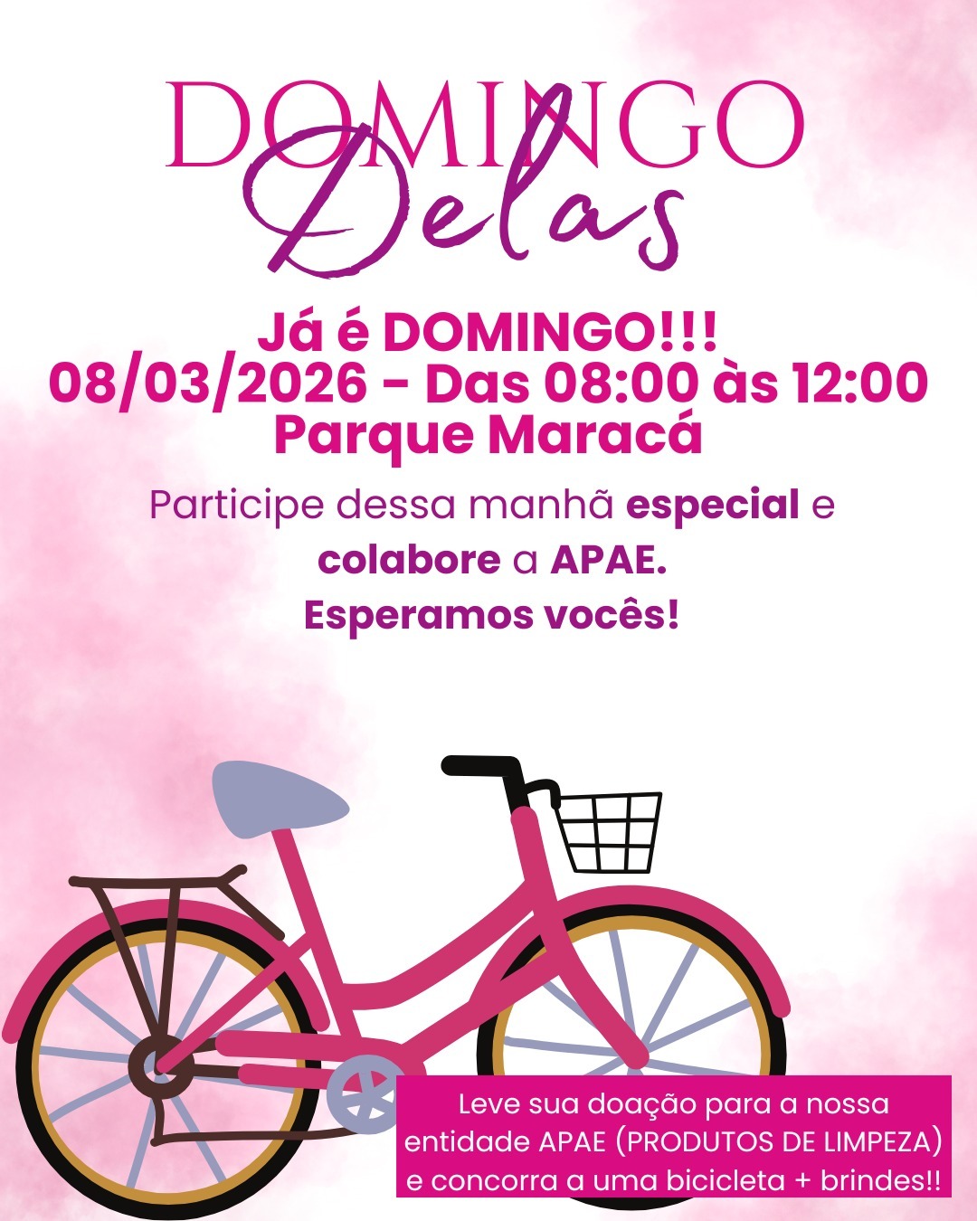 ACONTECE NESTE DIA 8, NO PARQUE MARACÁ EM GUAÍRA, O “DOMINGO DELAS” EM COMEMORAÇÃO AO DIA DAS MULHERES