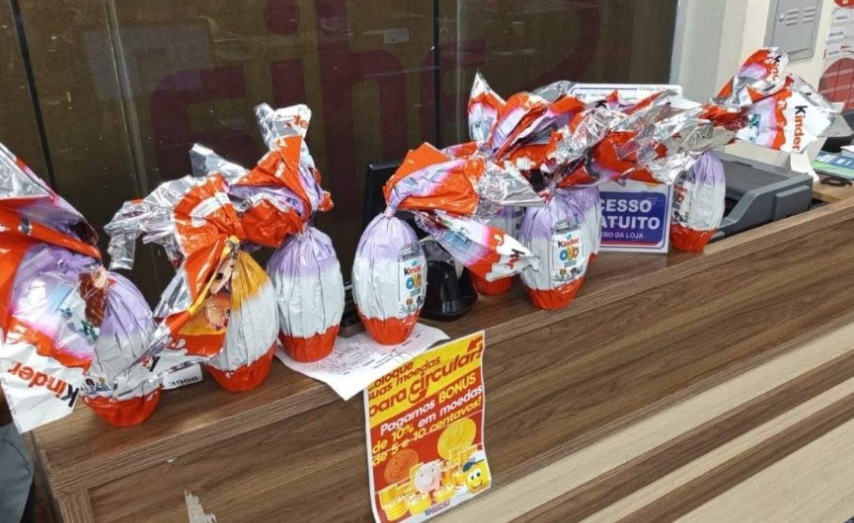 MULHERES SÃO PRESAS APÓS FURTO DE R$ 4,5 MIL EM CHOCOLATES NA REGIÃO