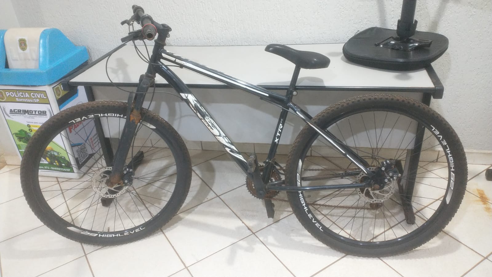 PM PRENDE SUSPEITO DE FURTO DE BICICLETA EM GUAÍRA. RECEPTADOR TAMBÉM FOI AVERIGUADO