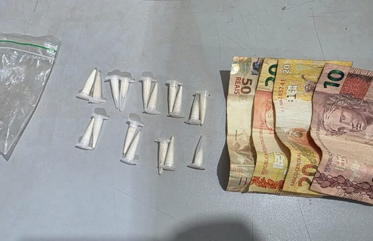 MENOR É APREENDIDO COM DROTAS EM GUAÍRA