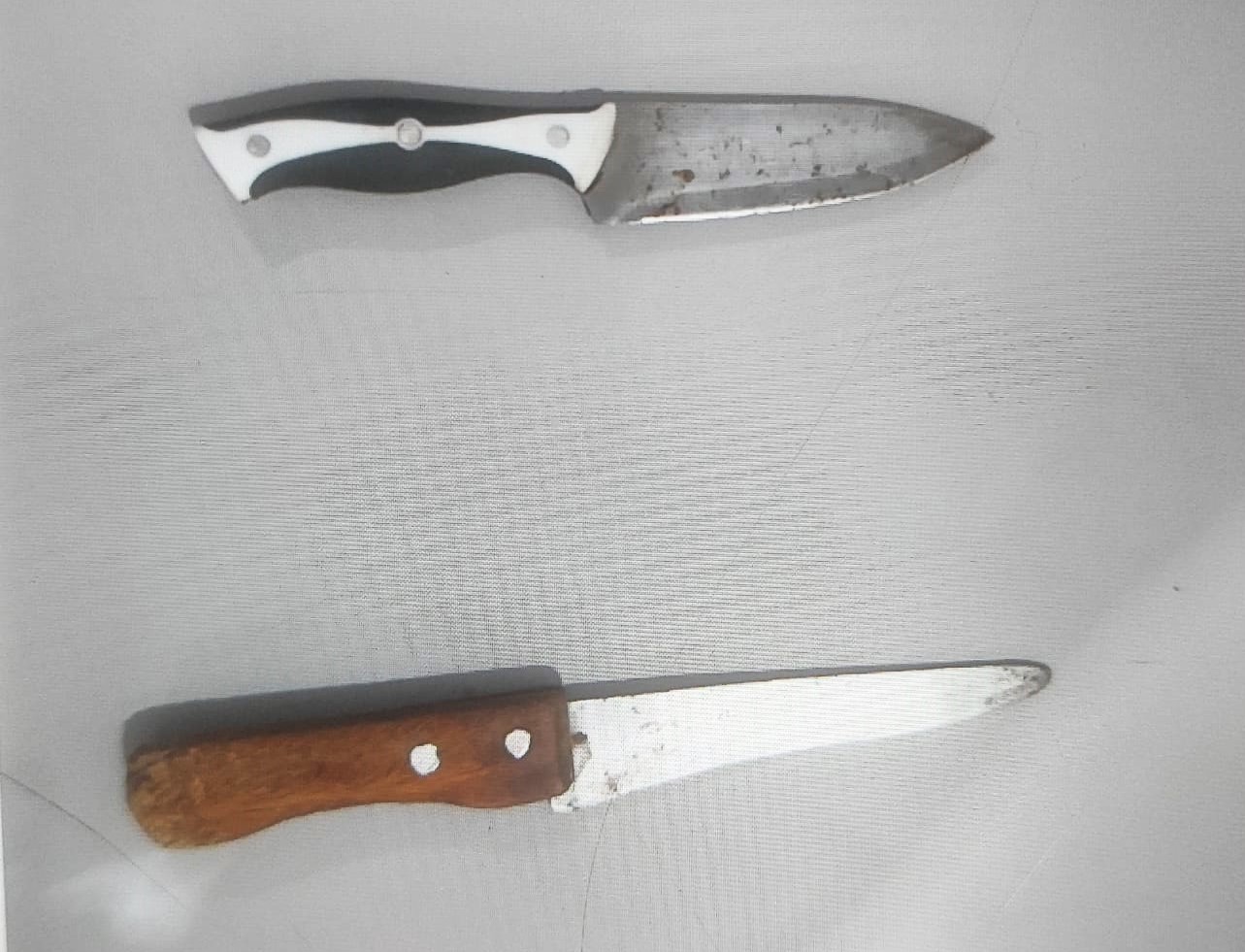 OCORRÊNCIA DE VIOLÊNCIA DOMÉSTICA TERMINA COM UM PRESO E UM FERIDO A FACA EM GUAÍRA