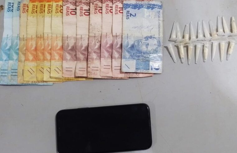 MENOR É APREENDIDO COM DROGAS EM GUAÍRA