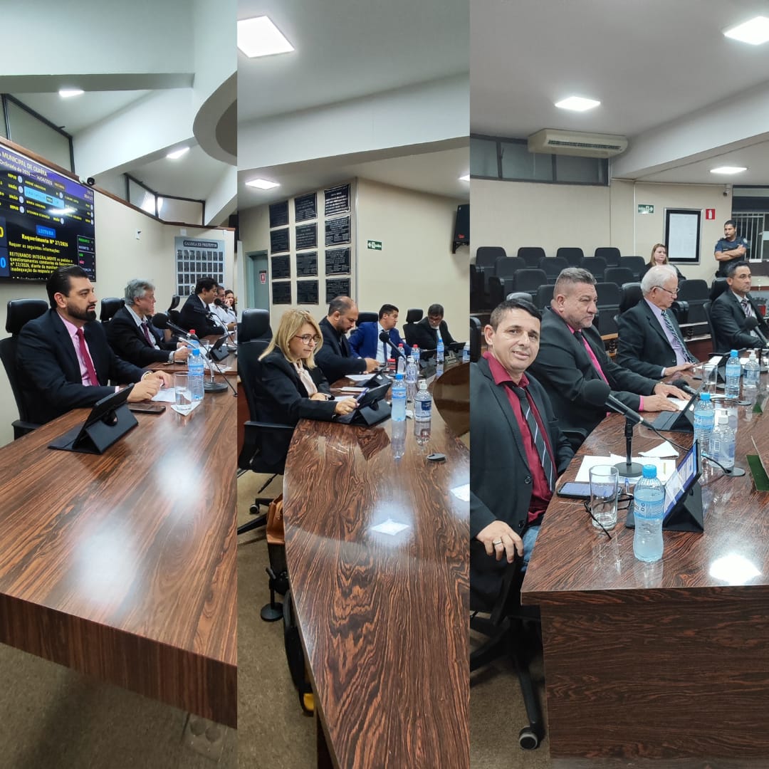 SESSÃO ORDINÁRIA DA CÂMARA MUNICIPAL DE GUAÍRA ACONTECE NA NOITE DESTA TERÇA-FEIRA (28)