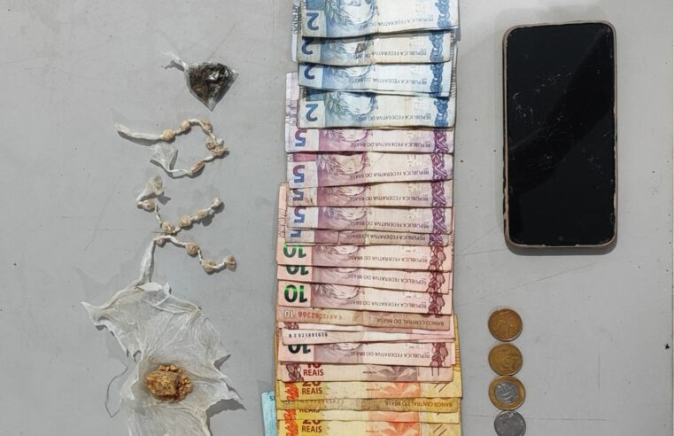 MENOR É APREENDIDO COM DROGAS EM GUAÍRA