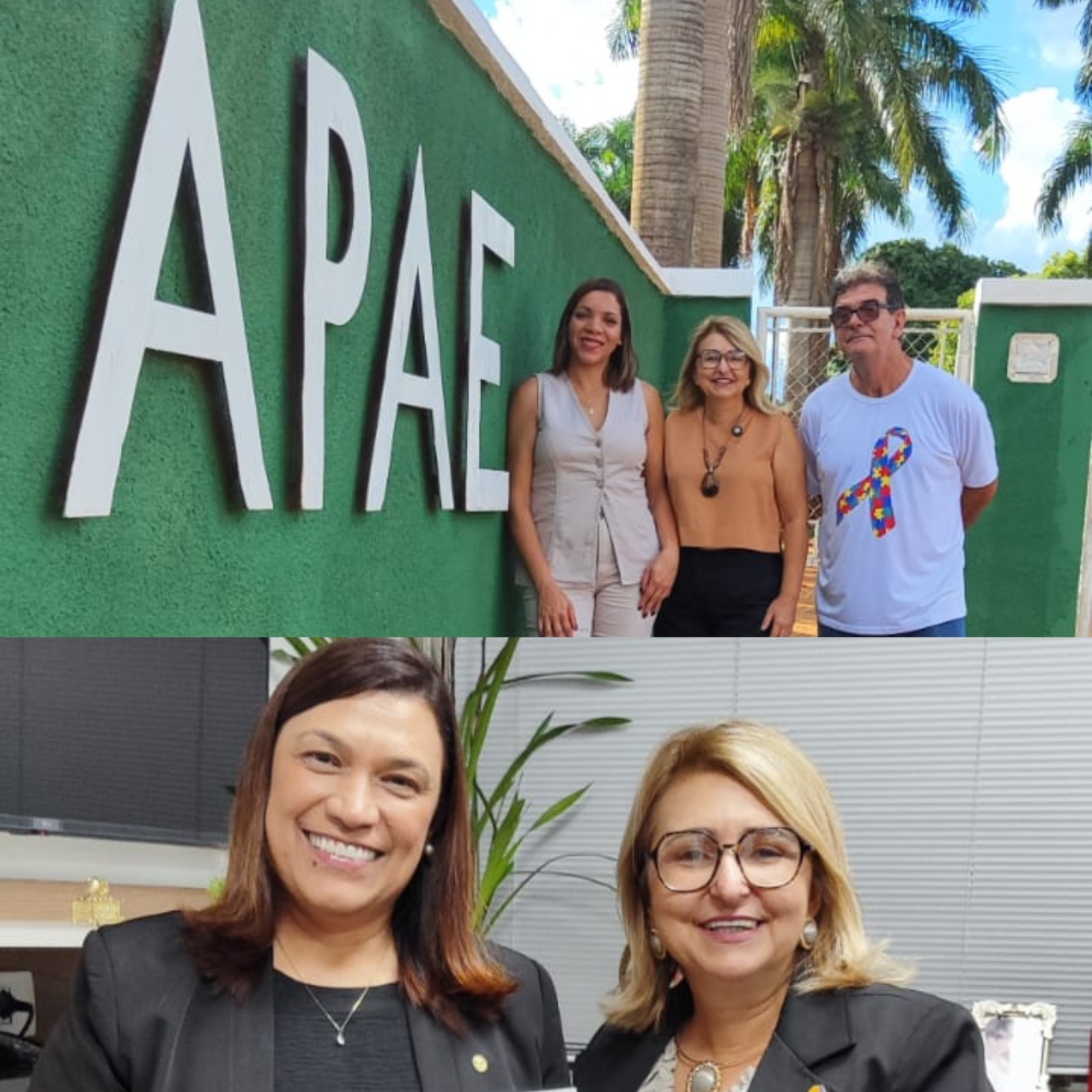 COM APOIO DA DEPUTADA FEDERAL MARIA ROSAS, VEREADORA MARIA ADRIANA GARANTE R$ 100 MIL PARA A APAE DE GUAÍRA