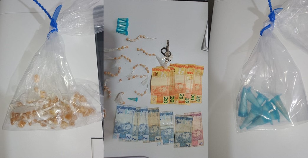 MENORES SÃO APREENDIDOS COM DROGAS NO BAIRRO ETELVINA EM GUAÍRA