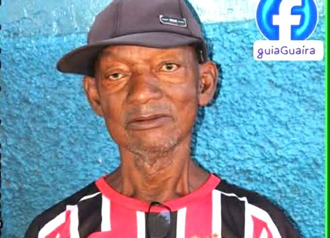 “CUCA” FOI SEPULTADO NESTA TARDE, 3, EM GUAÍRA. IDOSO ESTAVA DESAPARECIDO HÁ 4 DIAS