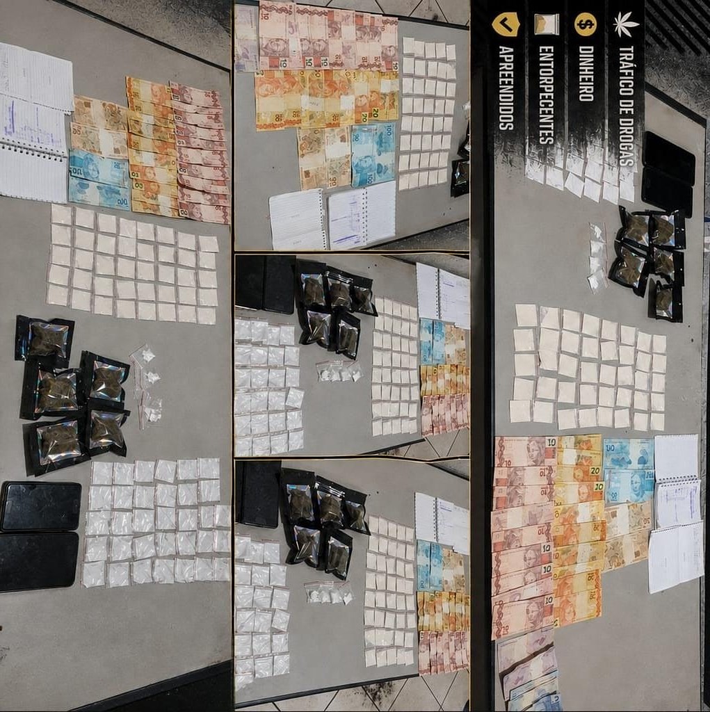 SUSPEITO É PRESO NO BAIRRO ANICETO EM GUAÍRA POR ENVOLVIMENTO COM O TRÁFICO DE DROGAS