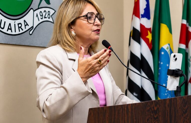 VEREADORA MARIA ADRIANA CONVIDA POPULAÇÃO DE GUAÍRA PARA FÓRUM DOS 20 ANOS DA LEI MARIA DA PENHA