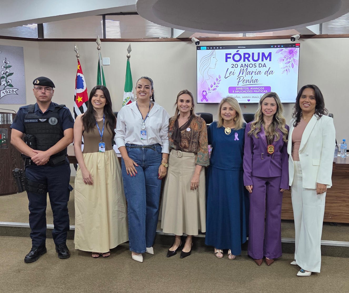 DDM GUAÍRA PARTICIPA DO FÓRUM “20 ANOS DA LEI MARIA DA PENHA: DIREITOS, AVANÇOS E APLICAÇÕES PRÁTICAS”