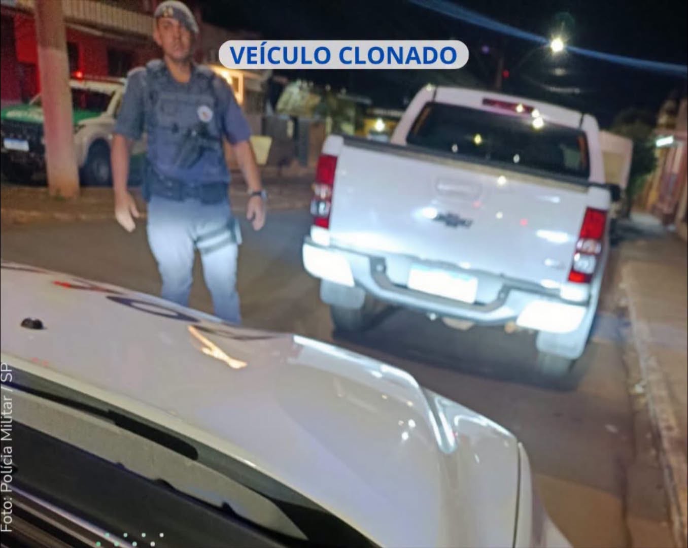 PM APREENDE, EM IGARAPAVA (SP), CAMIONETE CLONADA. CONDUTOR PODERÁ RESPONDER POR RECEPTAÇÃO
