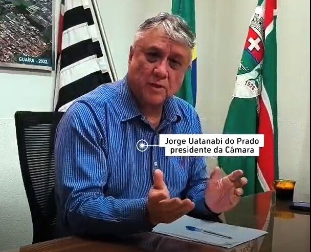 PRESIDENTE DA CÂMARA DE GUAÍRA, JORGE UATANABI, ESCLARECE TRAMITAÇÃO DE PROJETOS DE LEI