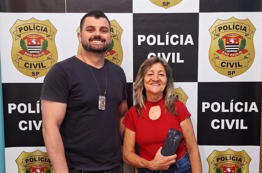 DELEGACIA DE GUAÍRA RECUPERA E DEVOLVE CELULAR ROUBADO À VÍTIMA POR MEIO DO PROGRAMA SP MOBILE