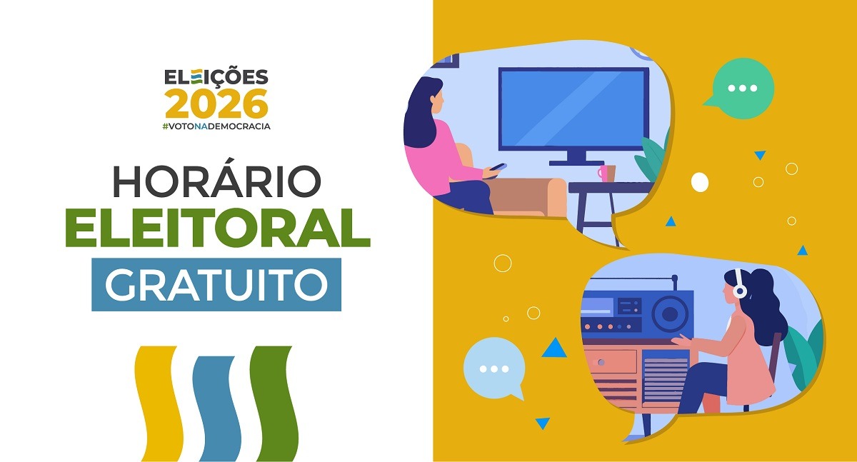 COMEÇA NA SEXTA-FEIRA, 28, A PROPAGANDA ELEITORAL NO RÁDIO E NA TV PARA AS ELEIÇÕES 2026