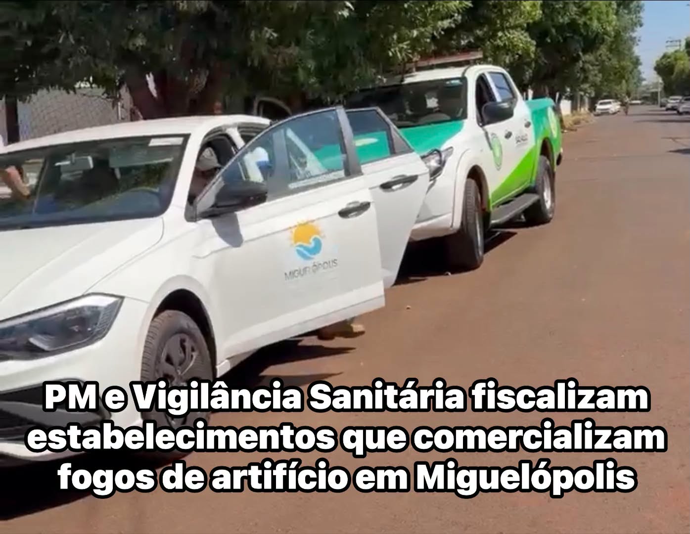 ESTABELECIMENTOS COMERCIAIS DE MIGUELÓPOLIS (SP) SÃO FISCALIZADOS PELA PM E VIGILÂNCIA SANITÁRIA