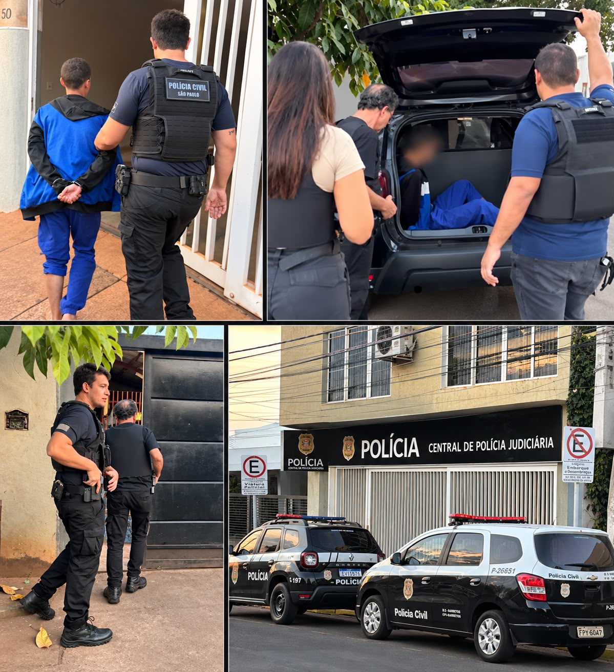 INVESTIGADO PO DUPLA TENTATIVA DE HOMICÍDIO EM BARRETOS É PRESO PELA POLÍCIA CIVIL